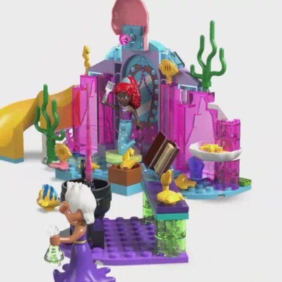 LEGO Disney Princess Ariel's Crystal Cavern and Treasure Chest 43254 - Picture 4 of 7
